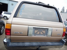 1991 TOYOTA 4RUNNER SR5 TAN 3.0L AT 4WD Z18097